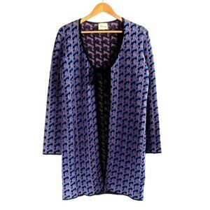 Dixie Sparkle Knit Made in Italy Long Cardigan